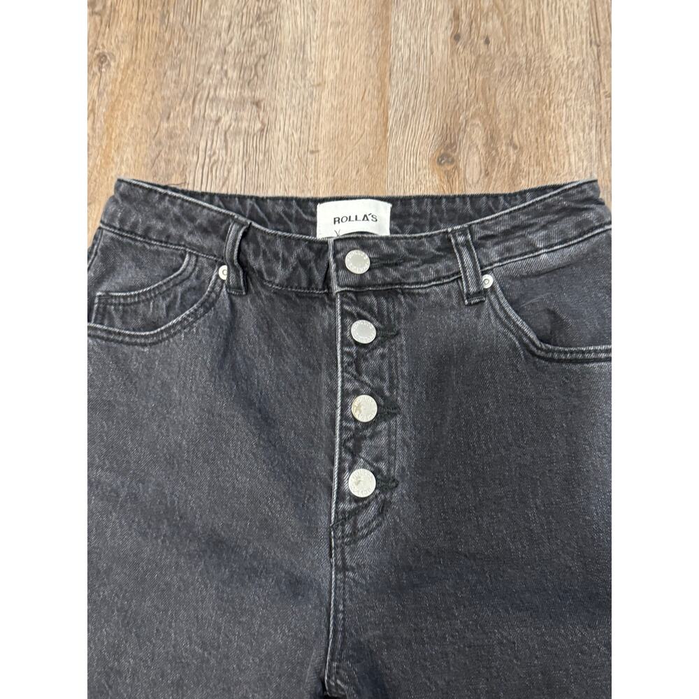 Rolla’s Womens High Rise East Coast Crop Flare Jean Size 28 - Picture 7 of 11